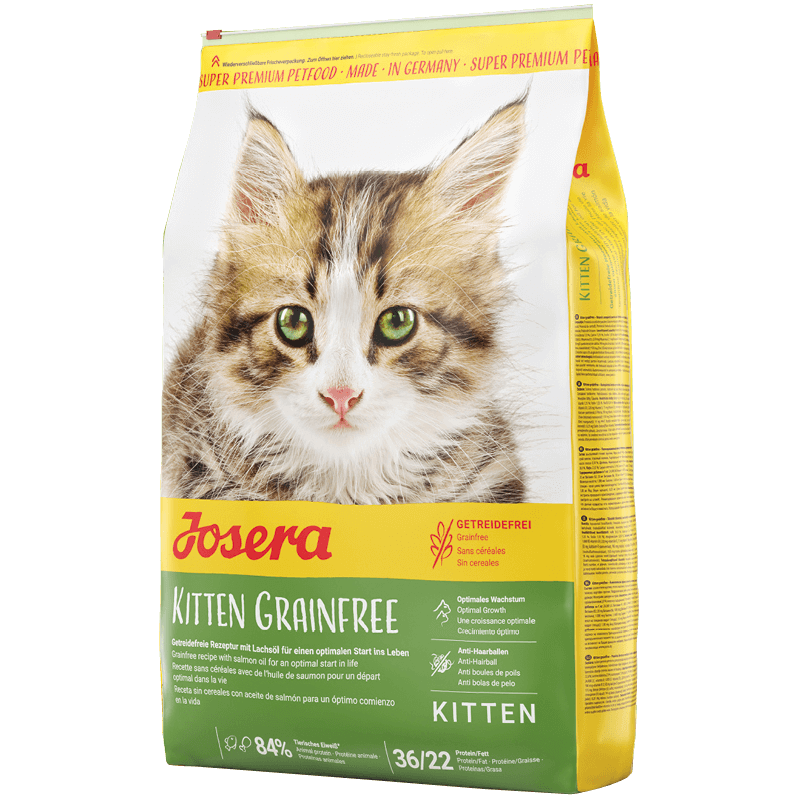 Josera Grainfree Kitten begrūdis sausas maistas katėms 10 kg