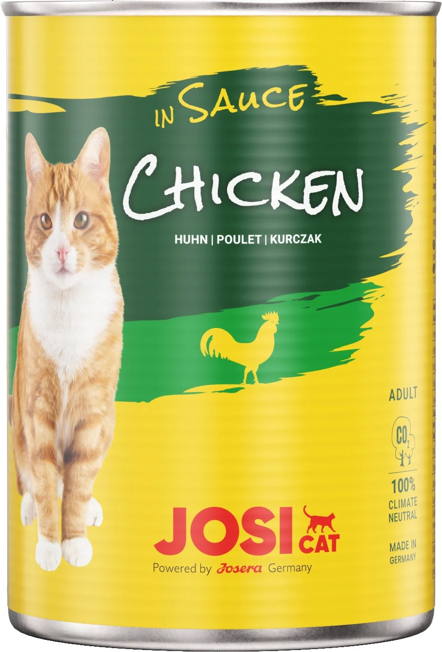 Šlapias kačių maistas Josera JosiCat Chicken In Sauce, 0.415 kg
