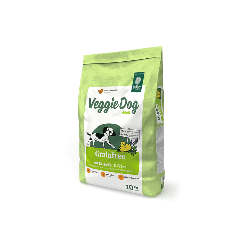 Green Petfood VeggieDog Grainfree sausas maistas šunims 900g - 10 kg 10 kg