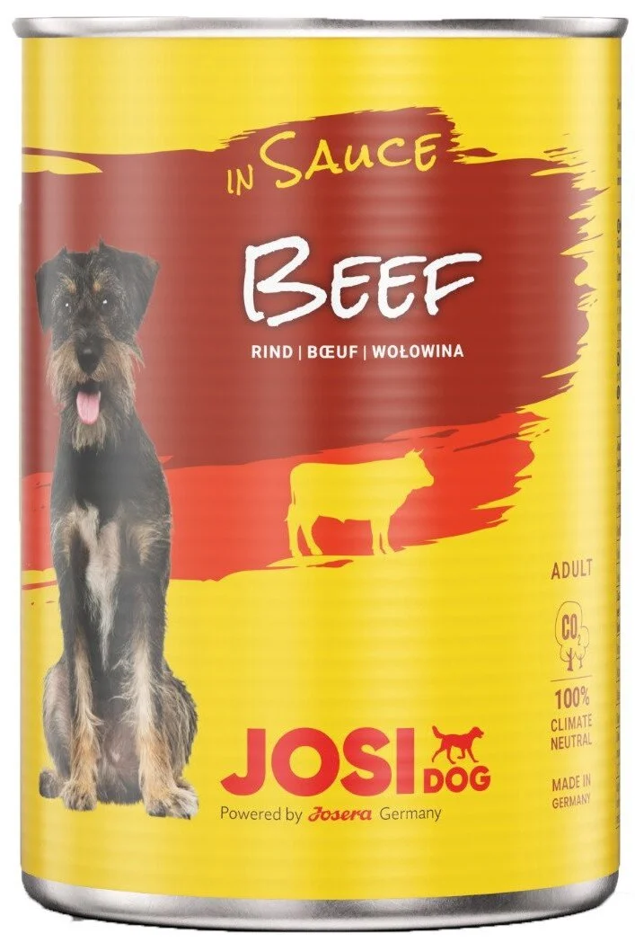 Šlapias šunų maistas Josera JosiDog Beef in sauce, jautiena, 0.415 kg