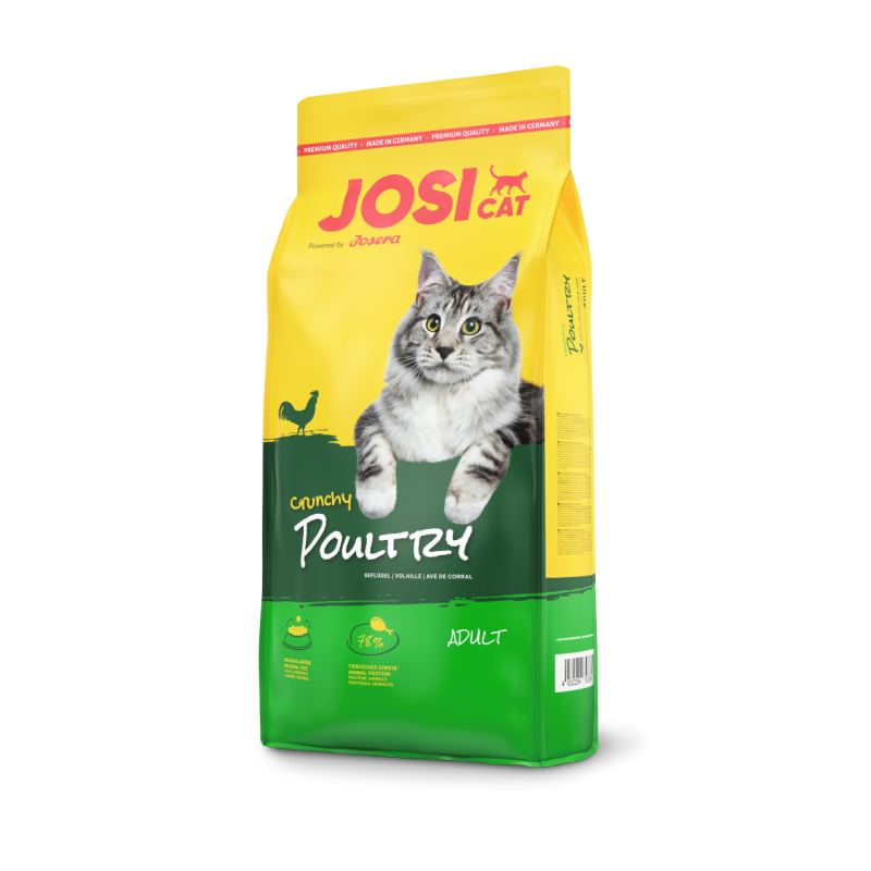 Josera JosiCat Poultry sausas maistas katėms su paukštiena 10 kg