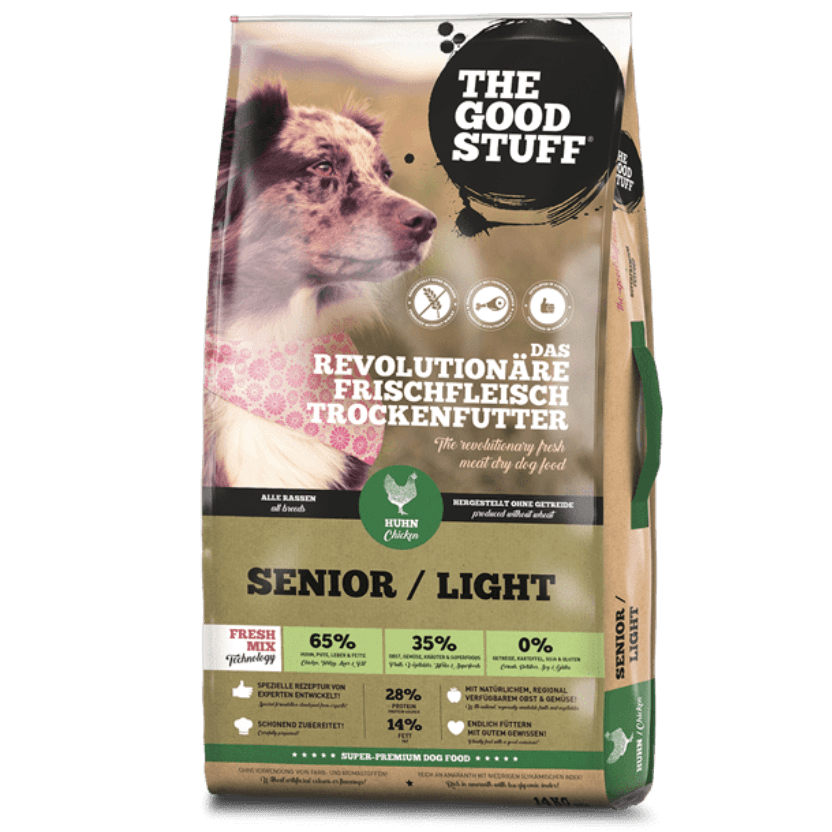 THE GOOD STUFF Senior / Light su vištiena 2,5 - 12,5 kg 12,5 kg