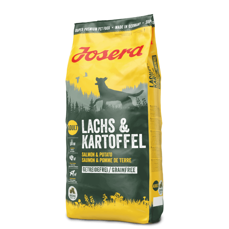 Josera Salmon & Potato begrūdis sausas maistas šunims 12,5 kg