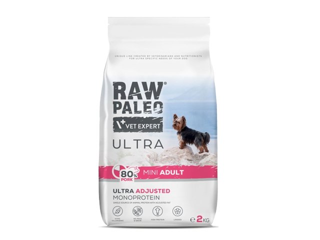 Raw Paleo Ultra Adult Mini Pork 2kg