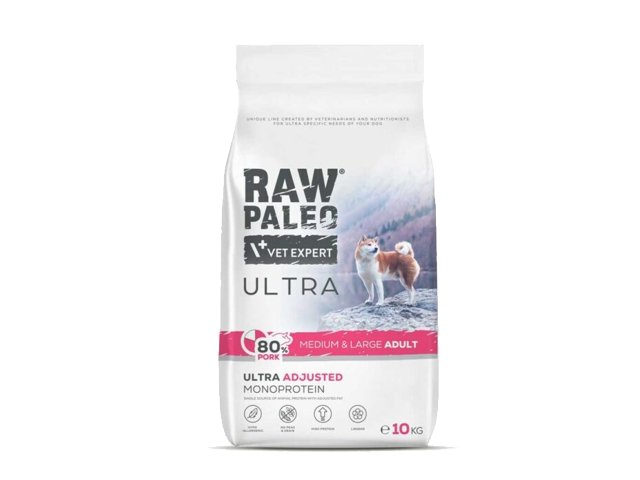 Raw Paleo Ultra Adult Medium&Large Pork 10kg