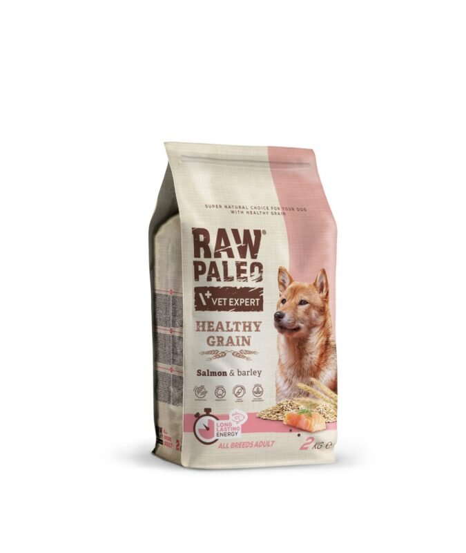Raw Paleo Adult Healthy Grain Salmon&Barley 2kg