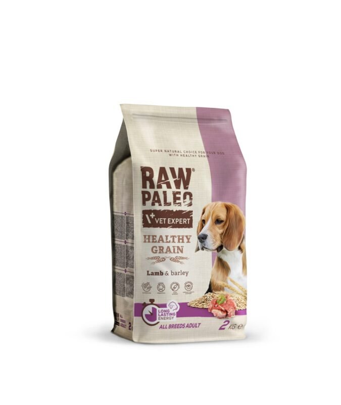 Raw Paleo Adult Healthy Grain Lamb&Barley 2kg