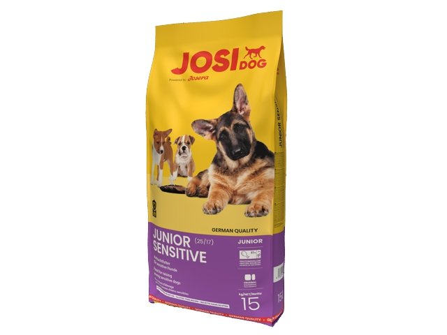 JosiDog Junior Sensitive sausas pašaras jautriems jauniems šunims 15 kg