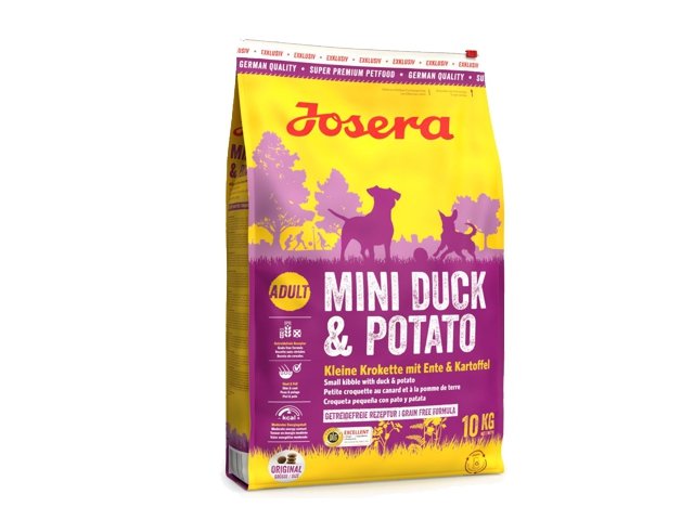 Josera Mini Duck&Potato sausas maistas šunims 10 kg