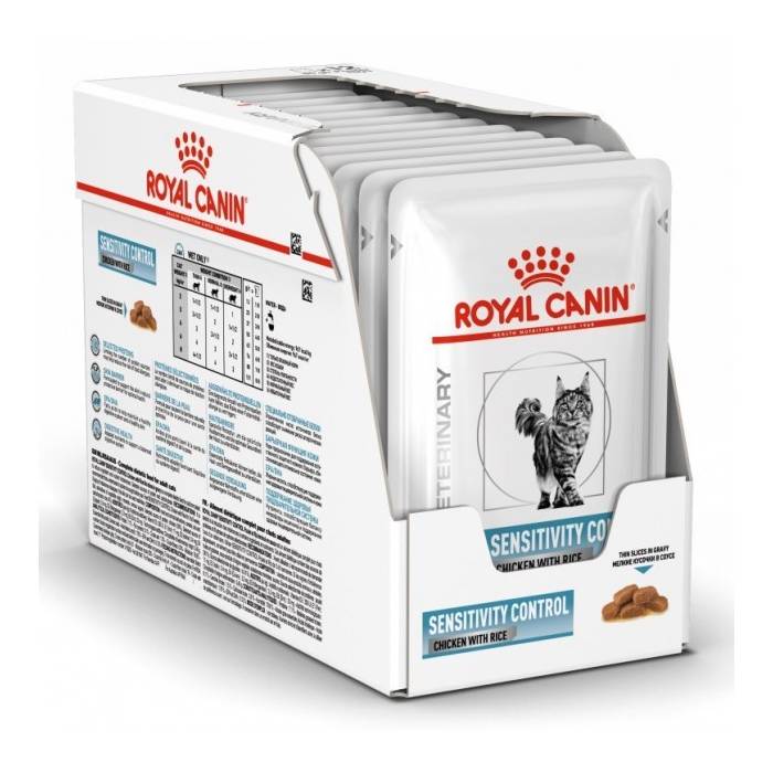 Royal Canin Veterinary Sensitivity Control drėgnas maistas katėms, 85 g