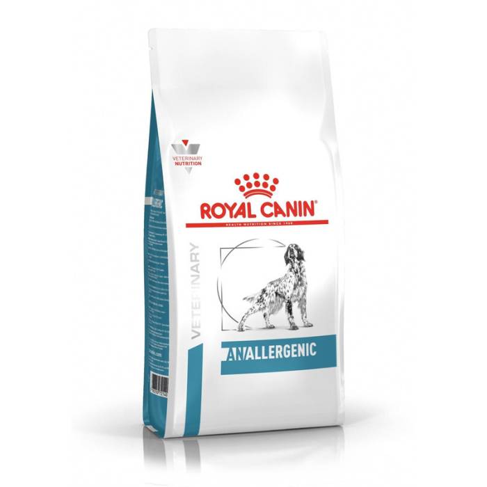 Royal Canin Veterinary Anallergenic sausas maistas šunims, linkusiems į maisto alergijas, 3 kg