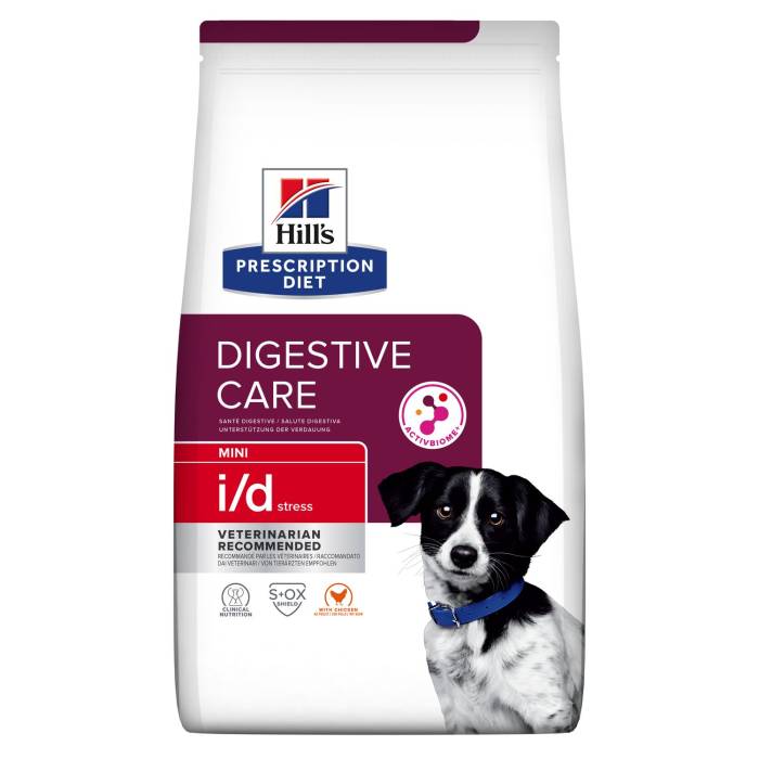 Hill's Prescription Diet Digestive Care i/d Stress Mini sausas maistas mažų veislių šunims, kuriems pasireiškia streso sukelti virškinimo sutrikimai, 6 kg