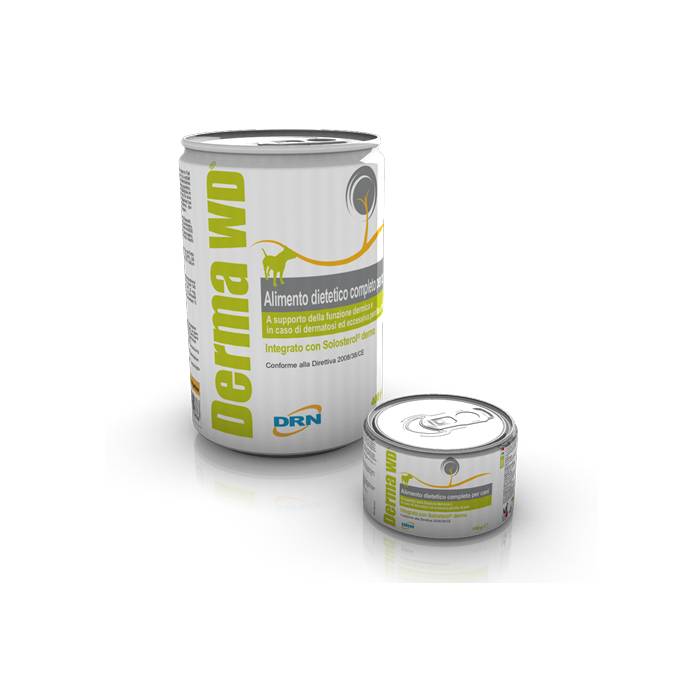 DRN Derma drėgnas dietinis maistas šunims, turintiems odos problemų, 150 g