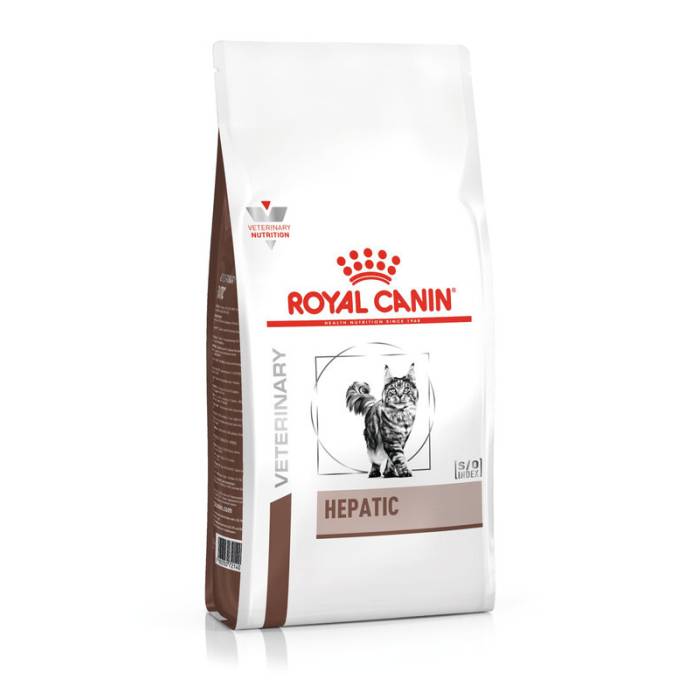Royal Canin Veterinary Hepatic sausas maistas katėms gerai jų kepenų funkcijai palaikyti Cat hepatic, 2 kg