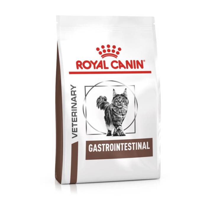 Royal Canin Veterinary Gastrointestinal sausas maistas skirtas jautrų skrandį ir virškinimo sutrikimus turinčioms katėms, 2 kg