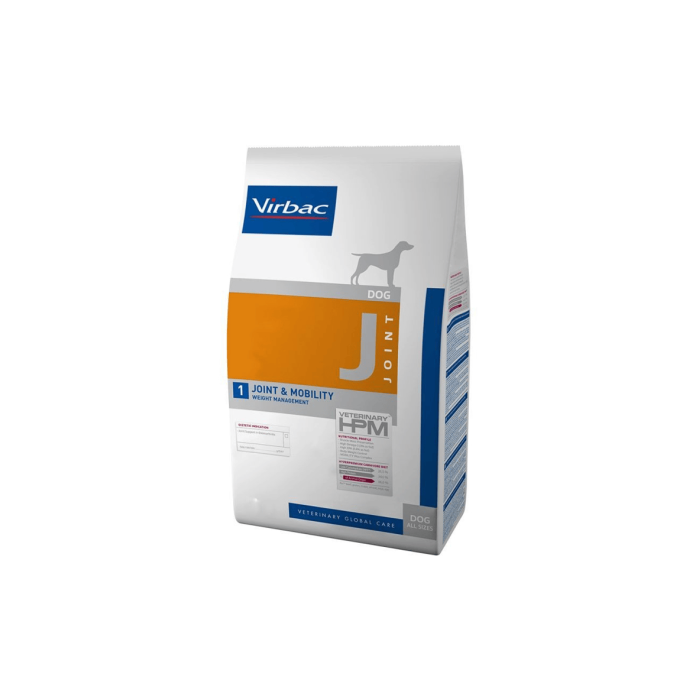 Virbac Veterinary HPM 1 Joint - Mobility Dog sausas maistas šunims, sąnarių būklės gerinimui, 3 kg
