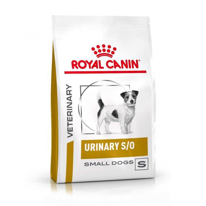 Royal Canin Veterinary Urinary S/O Small Dog sausas maistas mažų veislių šunims, turintiems šlapimo takų problemų, 1,5 kg