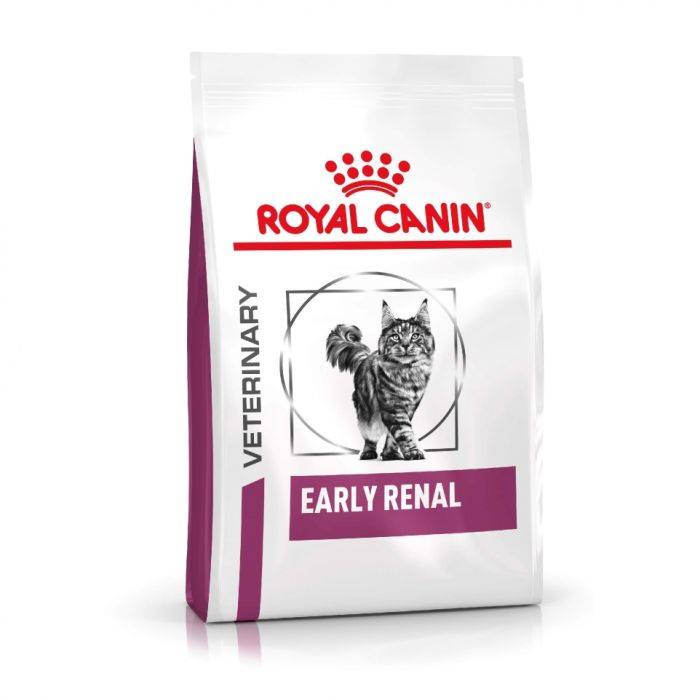 Royal Canin Veterinary Early Renal sausas maistas katėms, sergančioms ankstyvosiomis lėtinės inkstų ligos stadijomis, 1,5 kg