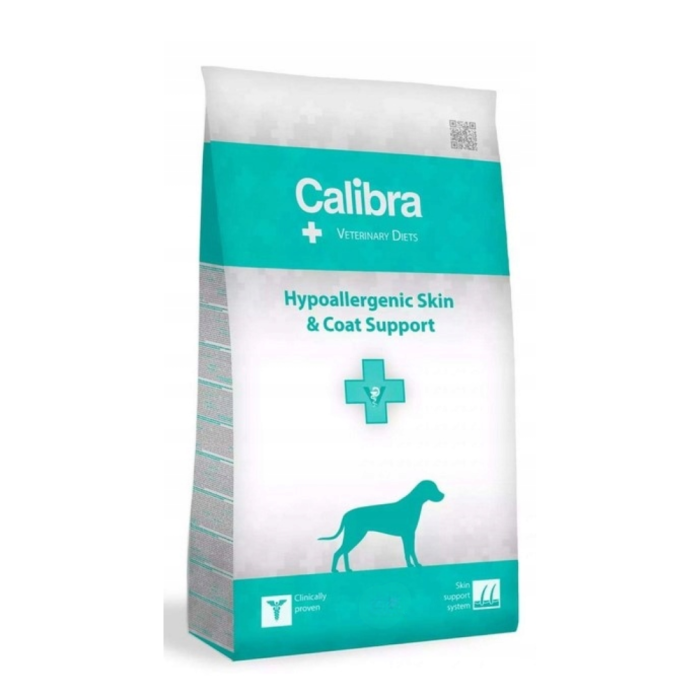 Calibra Veterinary Diets Dog Hypo Skin - Coat sausas maistas alergiškiems šunims, 2 kg