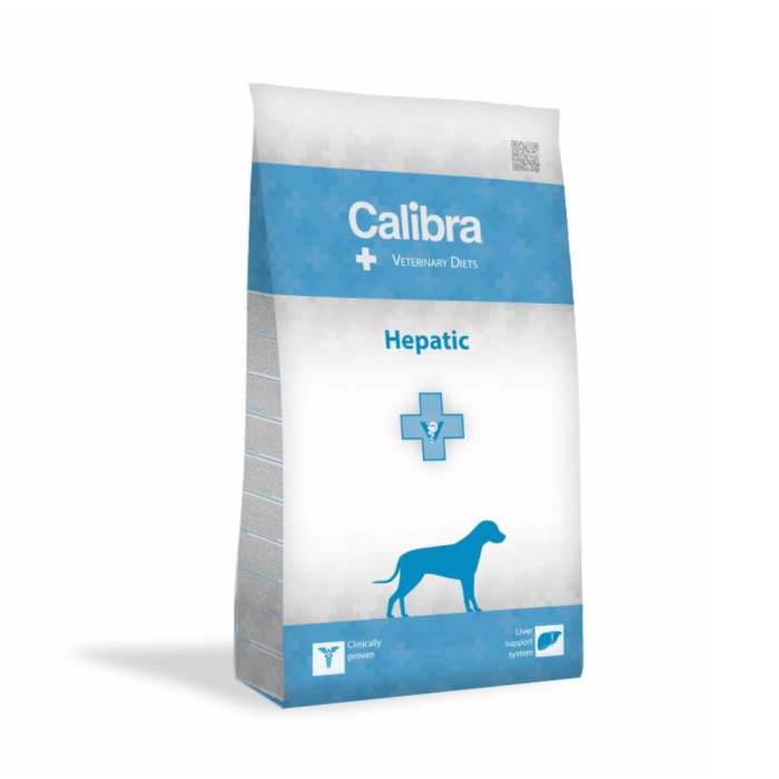 Calibra Veterinary Diets Dog Hepatic sausas maistas šunims, sergantiems lėtiniu kepenų nepakankamumu, 2 kg