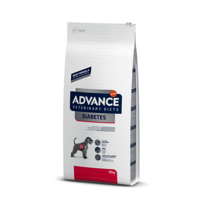 Advance Veterinary Diets Diabetes sausas maistas diabetu sergantiems šunims, 12 kg
