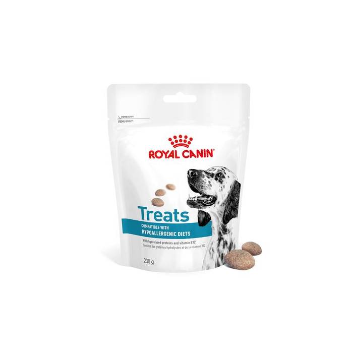 Royal Canin Hypoallergenic skanėstai alergiškiems ar sergantiems odos ligomis šunims, 230 g