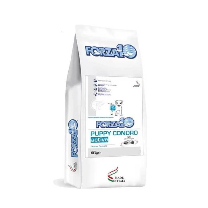 Forza10 Puppy Condro Active sausas maistas šuniukams, sąnarių ir raumenų sistemos palaikymui, 10 kg
