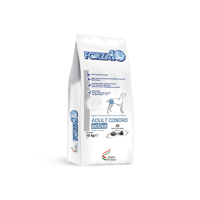 Forza10 Adult Condro Active sausas maistas šunims sąnariams stiprinti, 10 kg
