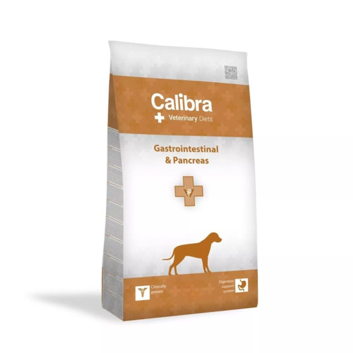 Calibra Veterinary Diets Dog Gastro - Pancreas sausas maistas šunims, turintiems virškinamojo trakto ir kasos sutrikimų, 2 kg