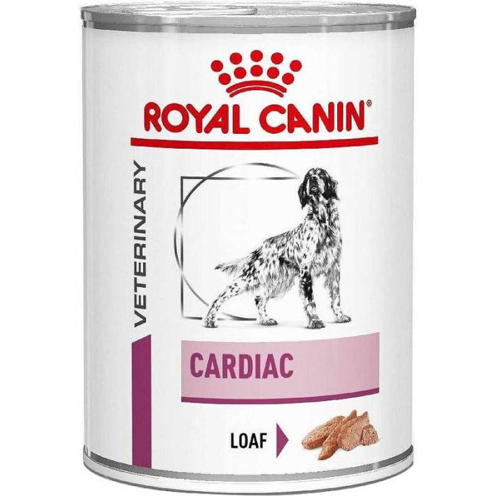 Royal Canin Veterinary Cardiac drėgnas maistas šunims, sergantiems širdies nepakankamumu, 410 g