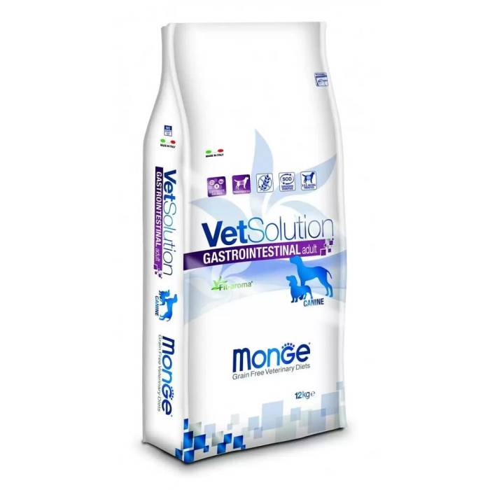Monge VetSolution Dog Gastrointestinal sausas maistas šunims, turintiems virškinimo sutrikimų, 12 kg