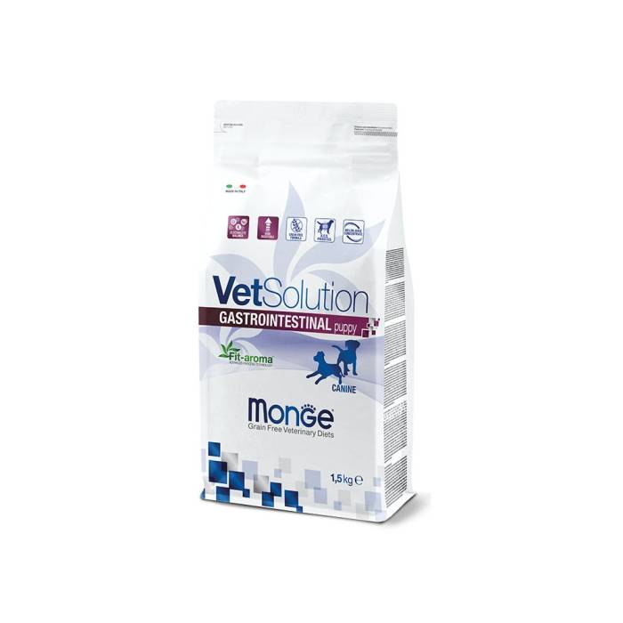 Monge VetSolution Dog Gastrointestinal sausas maistas šuniukams, turintiems virškinimo sutrikimų, 1,5 kg