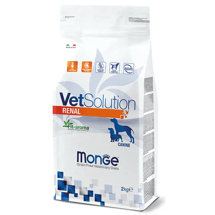 Monge VetSolution Dog Renal sausas maistas šunims, turintiems inkstų sutrikimų, 2 kg