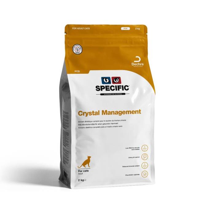 Specific FCD Crystal Management sausas maistas katėms, struvitų prevencijai, 400 g