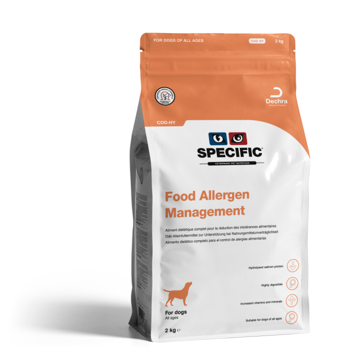Specific CCD-HY Food Allergy Management hipoalerginis sausas maistas šunims, turėjusiems neigiamą reakcija į maistą, 2 kg