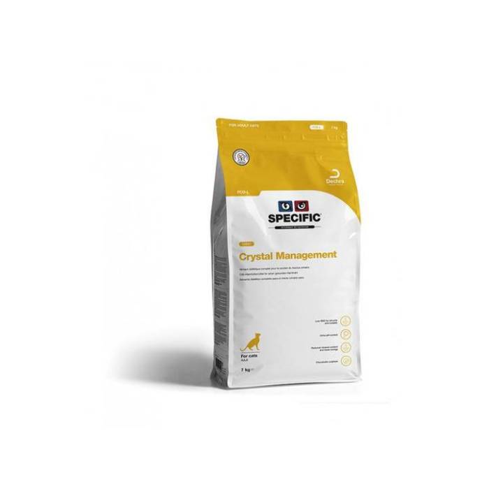 Specific FCD-L Crystal Management Light sausas maistas katėms, mažinantis riziką susirgti šlapimo takų ligomis, 2 kg