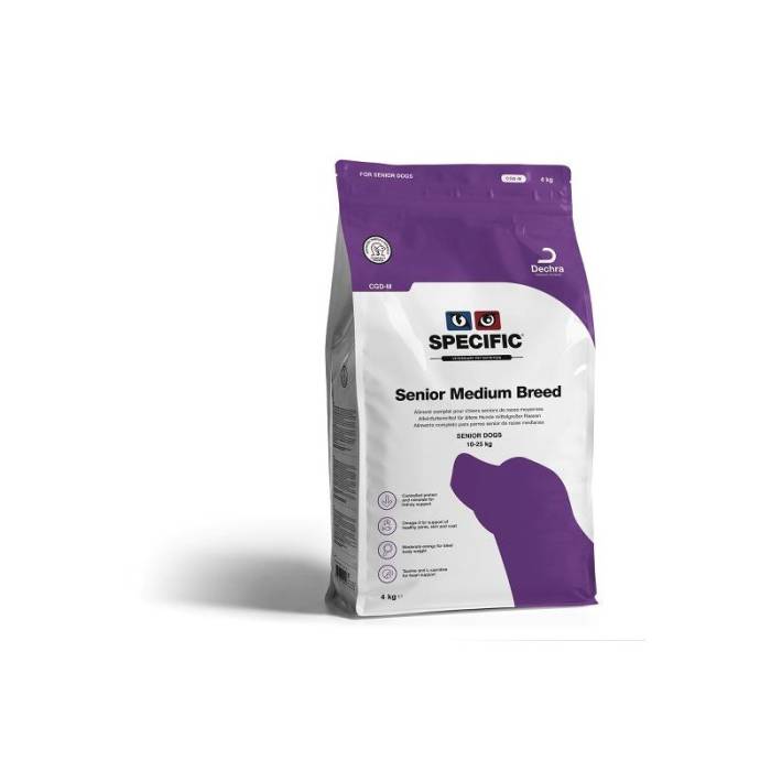 Specific CGD-M Senior Medium sausas maistas senyviems, vidutinio dydžio veislių šunims, 12 kg