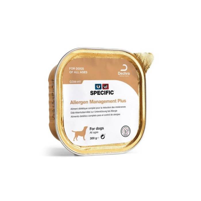 Specific COW-HY Allergen Management Plus konservas šunims, kuriuos kamuoja atopijos, alergijos ėdalui, 6 x 300 g
