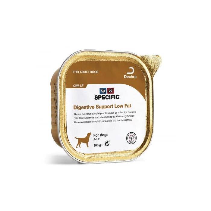 Specific CIW-LF Digestive Support Low Fat lengvai virškinami, dietiniai konservai šunims, 7 x 100 g