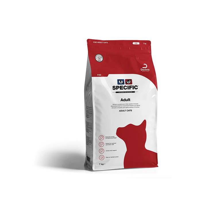 Specific FXD Adult Cat sausas maistas katėms, sveikiems šlapimo takams palaikyti, 7 kg