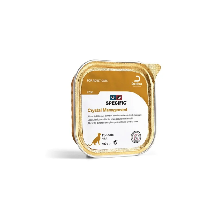 Specific FCW Crystal Management konservas katėms, mažinantis riziką susirgti šlapimo takų ligomis, 7 x 100 g