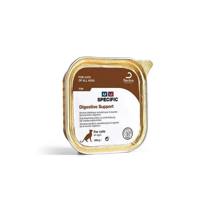 Specific FIW Digestive Support konservas katėms, turinčioms jautrų virškinimą, 7 x 100 g