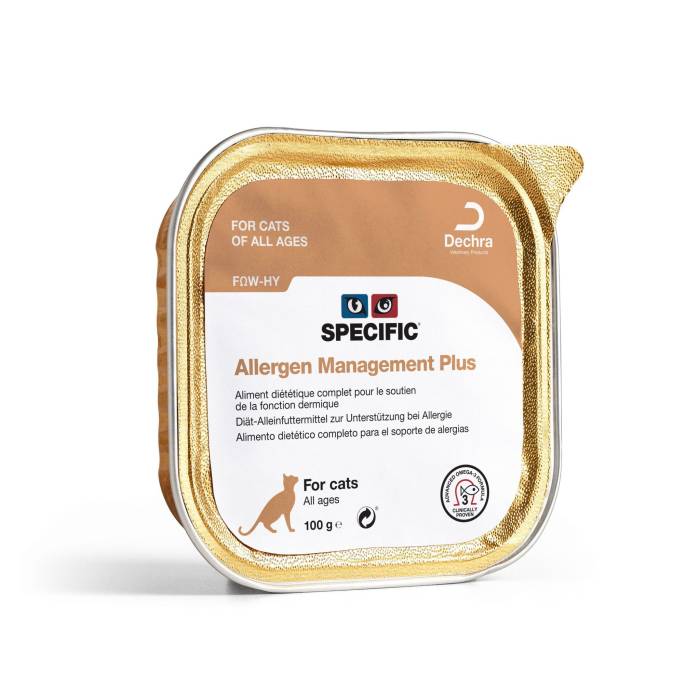 Specific FOW-HY Allergen Management Plus konservai alergiškoms katėms, 7 x 100 g