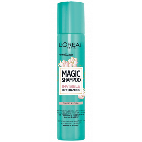 L'Oréal Paris Magic Shampoo Invisible Dry Shampoo Sausas šampūnas, Sweet Fusion