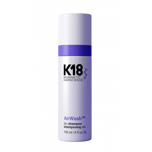 K18 AirWash Dry Shampoo Sausas plaukų šampūnas, 118ml