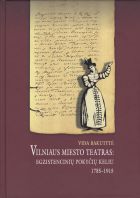 Vilniaus miesto teatras: egzistencinių pokyčių keliu