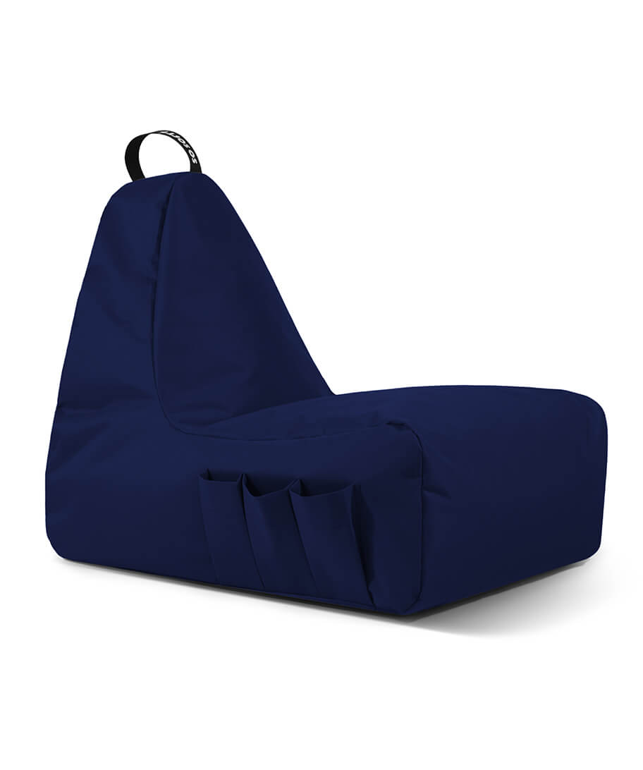 Sėdmaišis Chill Gamer XL, 90x65x55 cm, tamsiai mėlyna