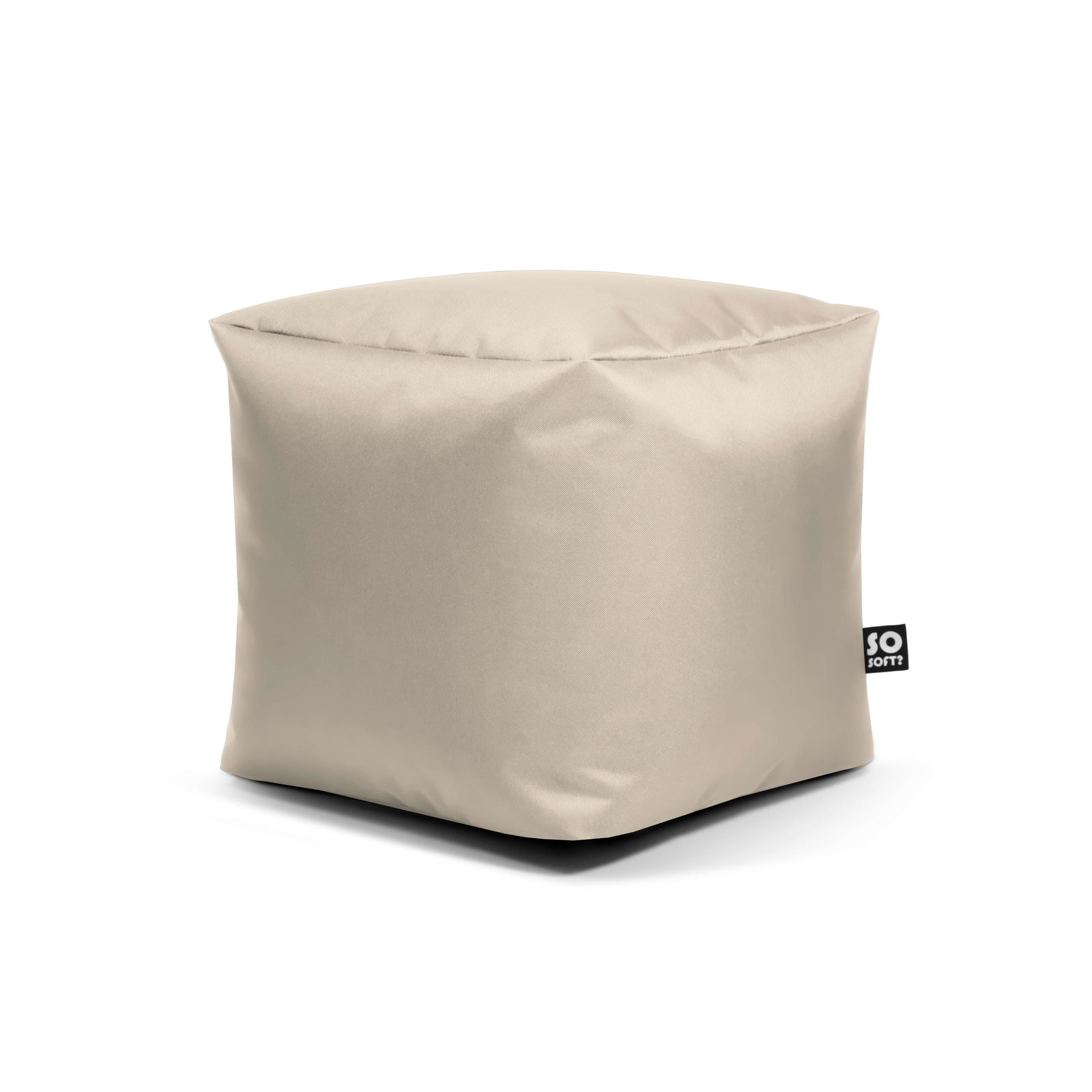Sėdmaišis Cube M Robust, 40x40 cm, smėlio