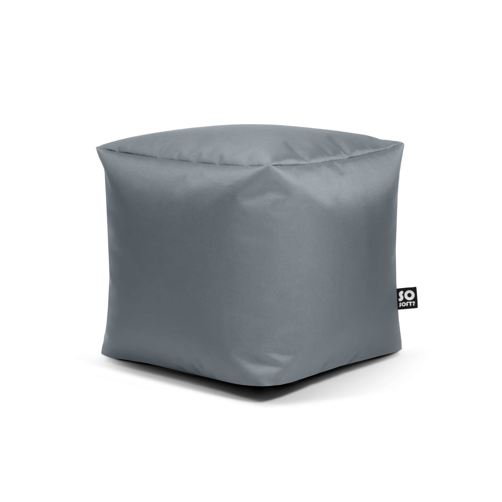 Sėdmaišis Cube M Robust, 40x40 cm, pilka