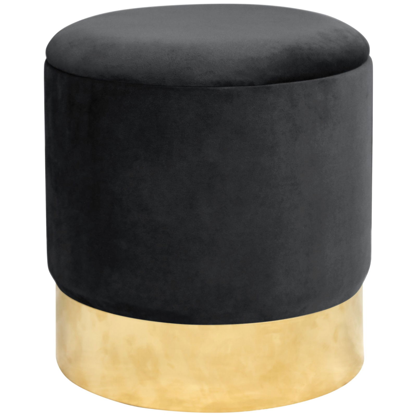 Pufas GOLDEN, juoda